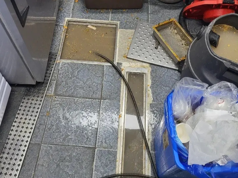 포항 북구 상가·주방 배관 작업사례 5