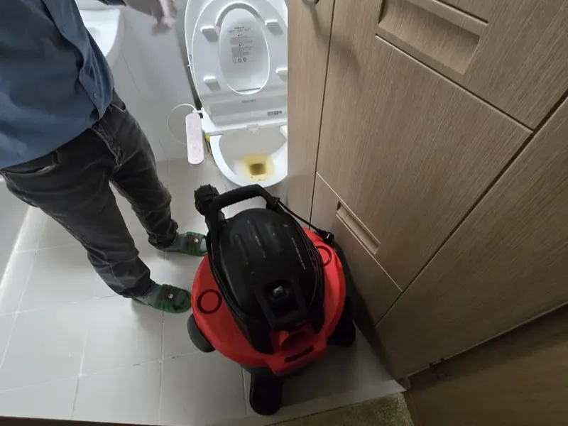 포항 북구 변기막힘 작업사례 3
