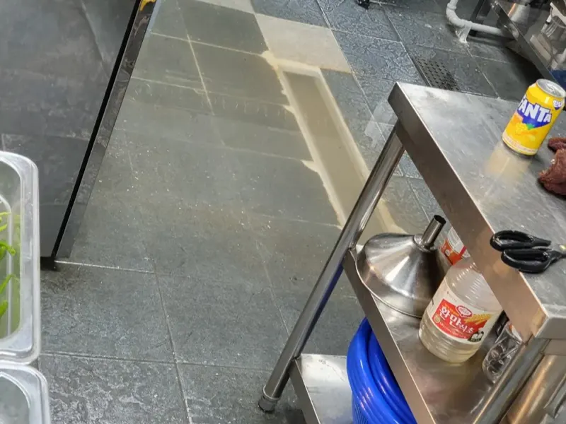 포항 북구 상가·주방 배관 작업사례